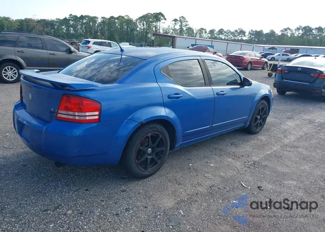 2008 Dodge Avenger Sxt из США, поврежденный, VIN 1B3LC56R48N617716